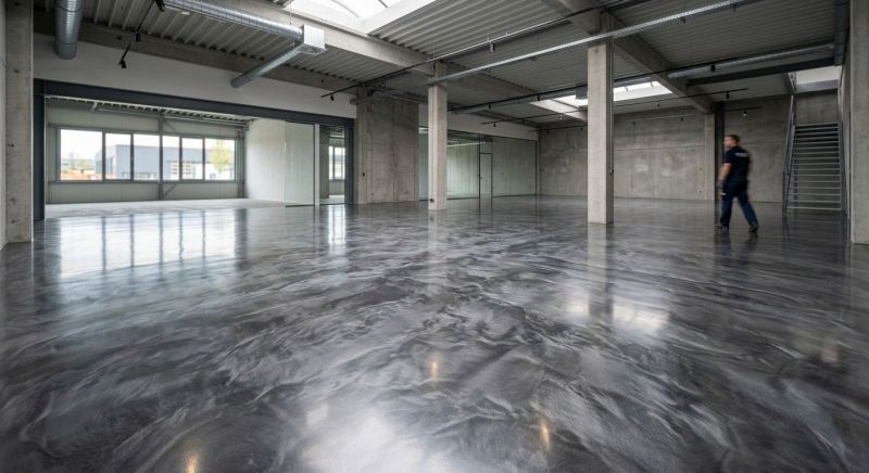 Commercial Epoxy Floor Service project example
